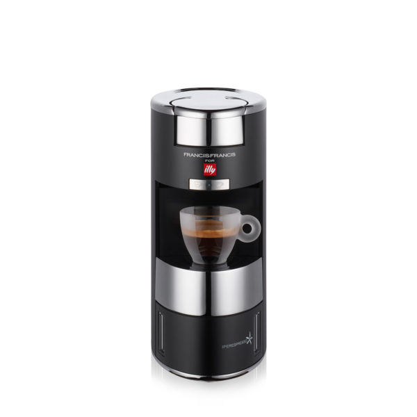 illy Malaysia X9 Coffee Machine for Home Silver & Black